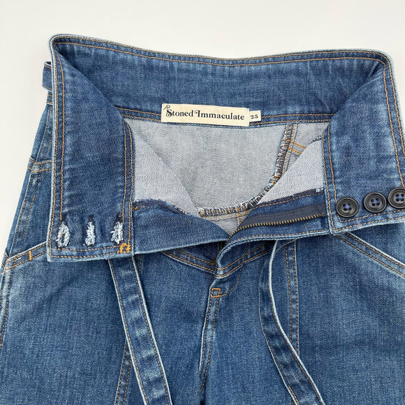 Stoned Immaculate | NWOT Waiting For The Sun Bells in Filmore High Rise Jeans 25 - Picture 8 of 15